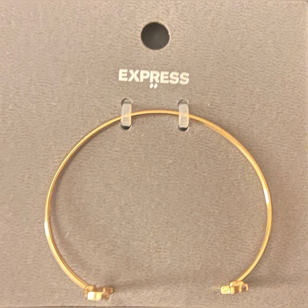 A moon and star bracelet by express adjustable